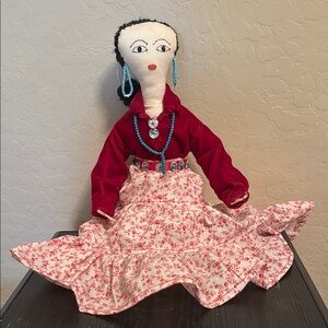 Handcrafted Southwestern Doll